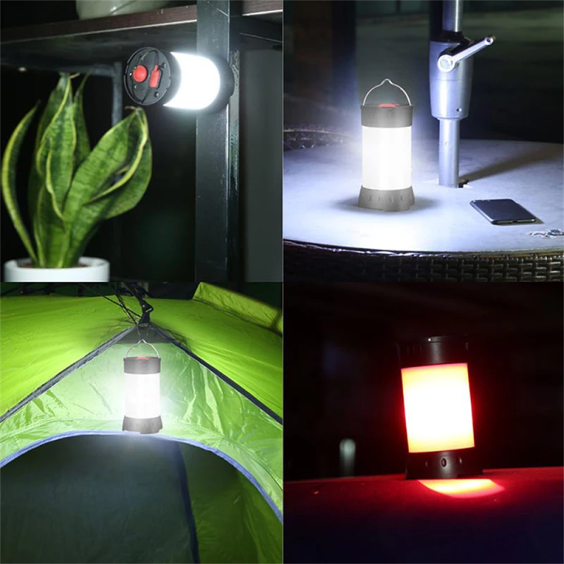 1PCS 38 Explore Light 38-KT 38 Light Camping Lantern Lighting Lamp with  Magnetic Base Waterproof Light 18650 Battery