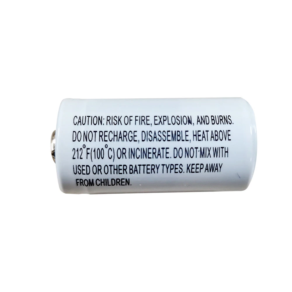 Wurkkos 2pcs 3V CR123A Lithium Power Battery Cell 1300mah Dry Primary  Battery for WKC06 WKC05 and