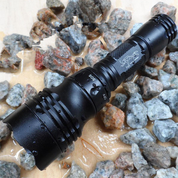 K-46 Super Bright Dive Light XML-T6 18650 Powerful Diving Flashlight Underwater Torch 5 Modes