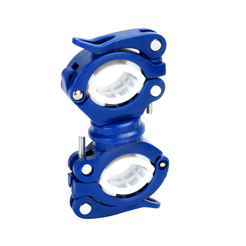 360 Swivel Bicycle Cycle Bike Front Mount LED Headlight Holder Clip Rubber for 18-38mm Diameter Flashlight new Hunting Shooting Gun Accessories