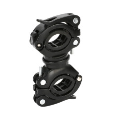【Clearance】Bike Flashlight Holder – 360° Adjustable Rubber Mount for 18–38mm Lights