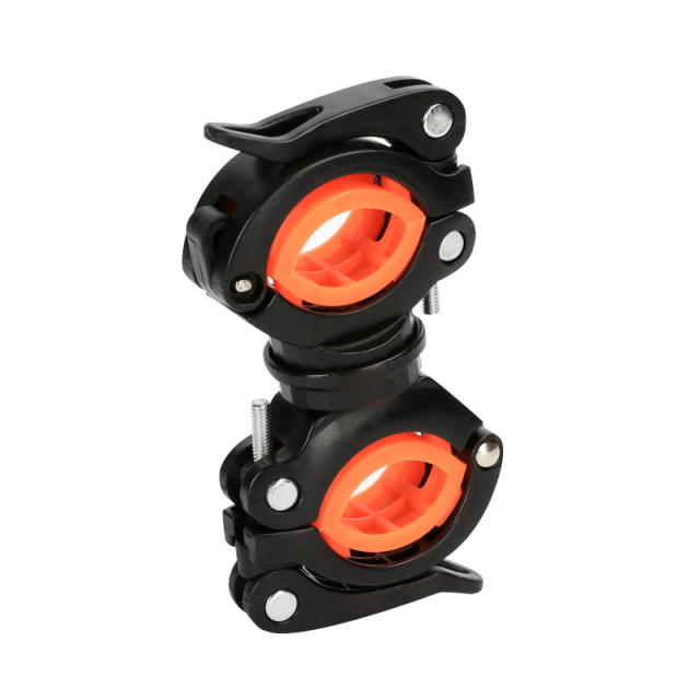 360 Swivel Bicycle Cycle Bike Front Mount LED Headlight Holder Clip Rubber for 18-38mm Diameter Flashlight new Hunting Shooting Gun Accessories