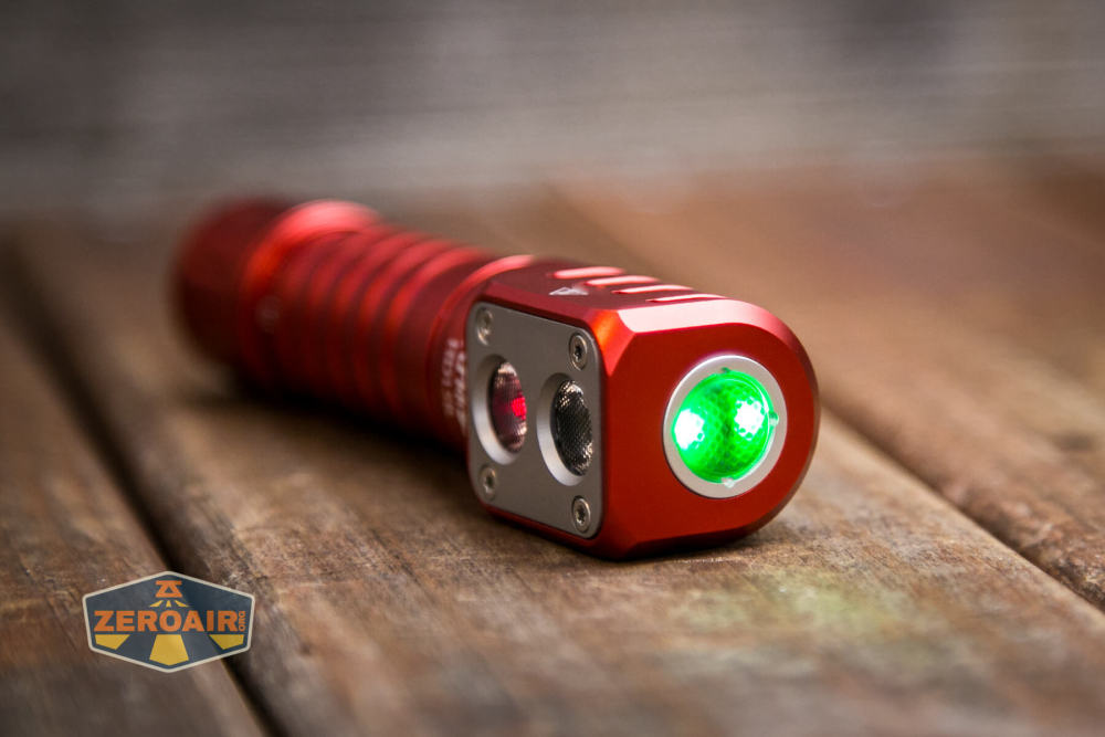 Wurkkos HD15R Dual LEDs Headlamp, Angle Flashlight with Red Beam Mode, Replaceable short tube included, Rechargeable 18650 Headlamp with Reverse Charging