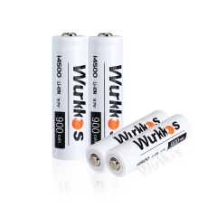 Wurkkos 900mah 14500 Battery Rechargeable
