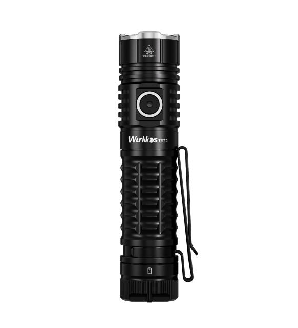 Wurkkos TS22 USB C Rechargeable 21700 LED Flashlight XHP70.2 Powerful 4500LM with Magnet Tail & Reverse Charging
