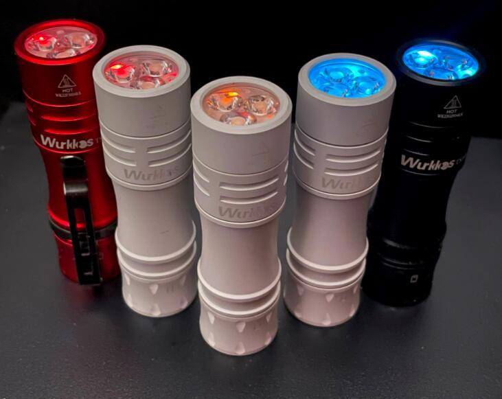 【MAO】Wurkkos TS10 Powerful Mini 14500 EDC Flashlight with 3* 90 CRI LEDs and Single Color Aux ,Anduril 2.0