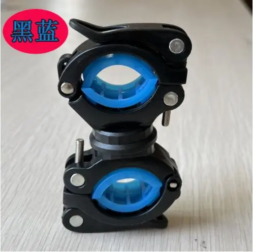360 Swivel Bicycle Cycle Bike Front Mount LED Headlight Holder Clip Rubber for 18-38mm Diameter Flashlight new Hunting Shooting Gun Accessories