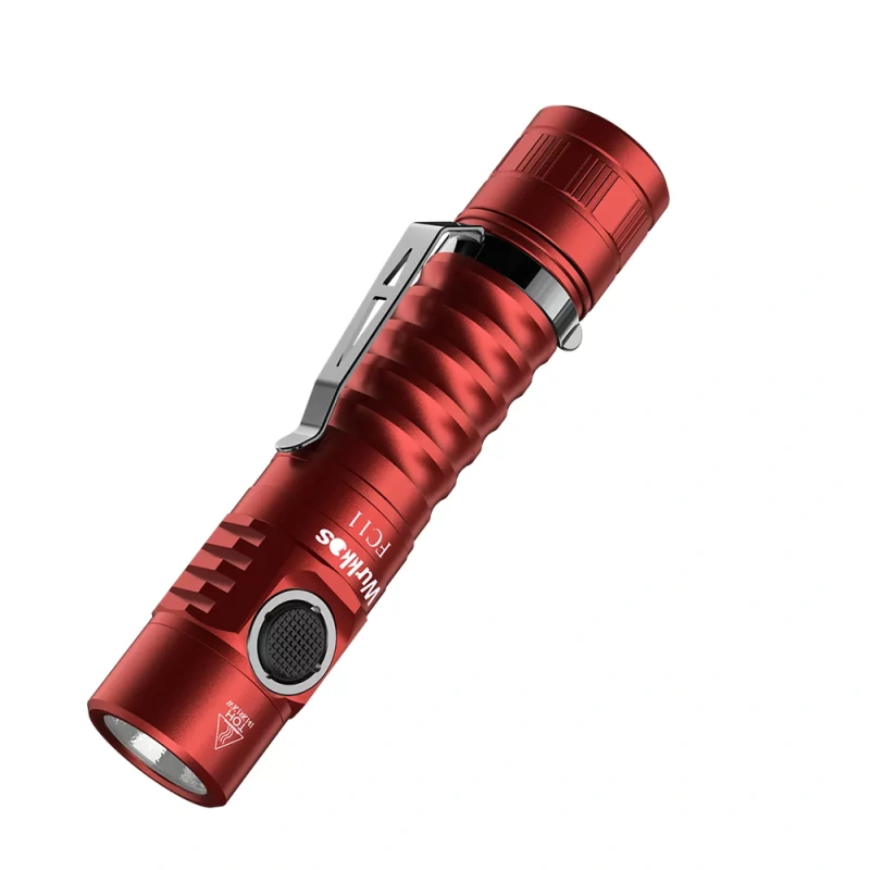 【Sale】Wurkkos FC11 USB-C Rechargeable 18650 LED Flashlight 1300lm LH351D 90  CRI with Magnetic Tail 2 Groups