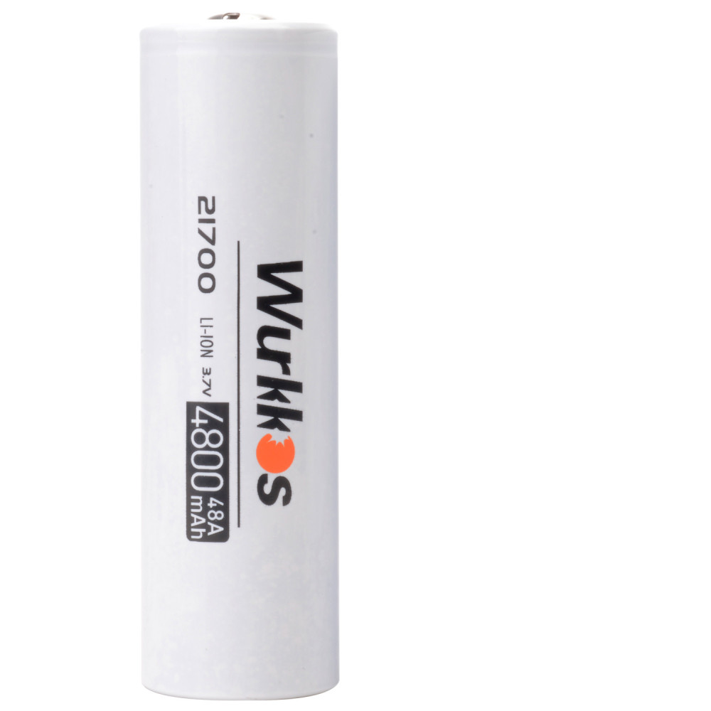 【1111 gift】Wurkkos 21700 Rechargeable Battery 5000mAh 3C 15A