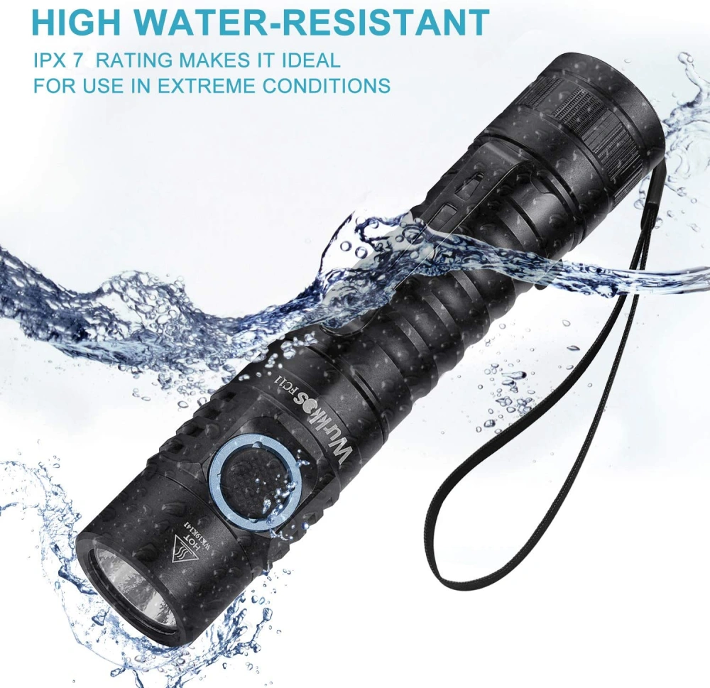 Wurkkos FC11 Nichia 519A 1300LM 18650 LED Flashlight with Magnetic