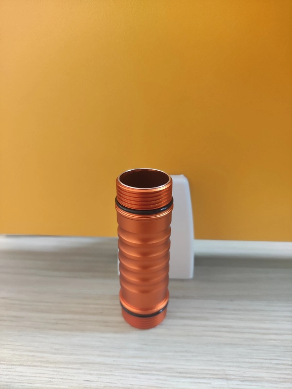Wurkkos 18650 Tube Black/Orange Aluminum Alloy Work for FC11,TS11, HD15,HD15R