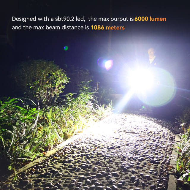 Wurkkos TS30S PRO Powerful 6000lm Flashlight, reverse charging, 1086 Meters, SBT90.2 LED BLF Anduril 2.0 IPX8【Shipping Around 4.7th】