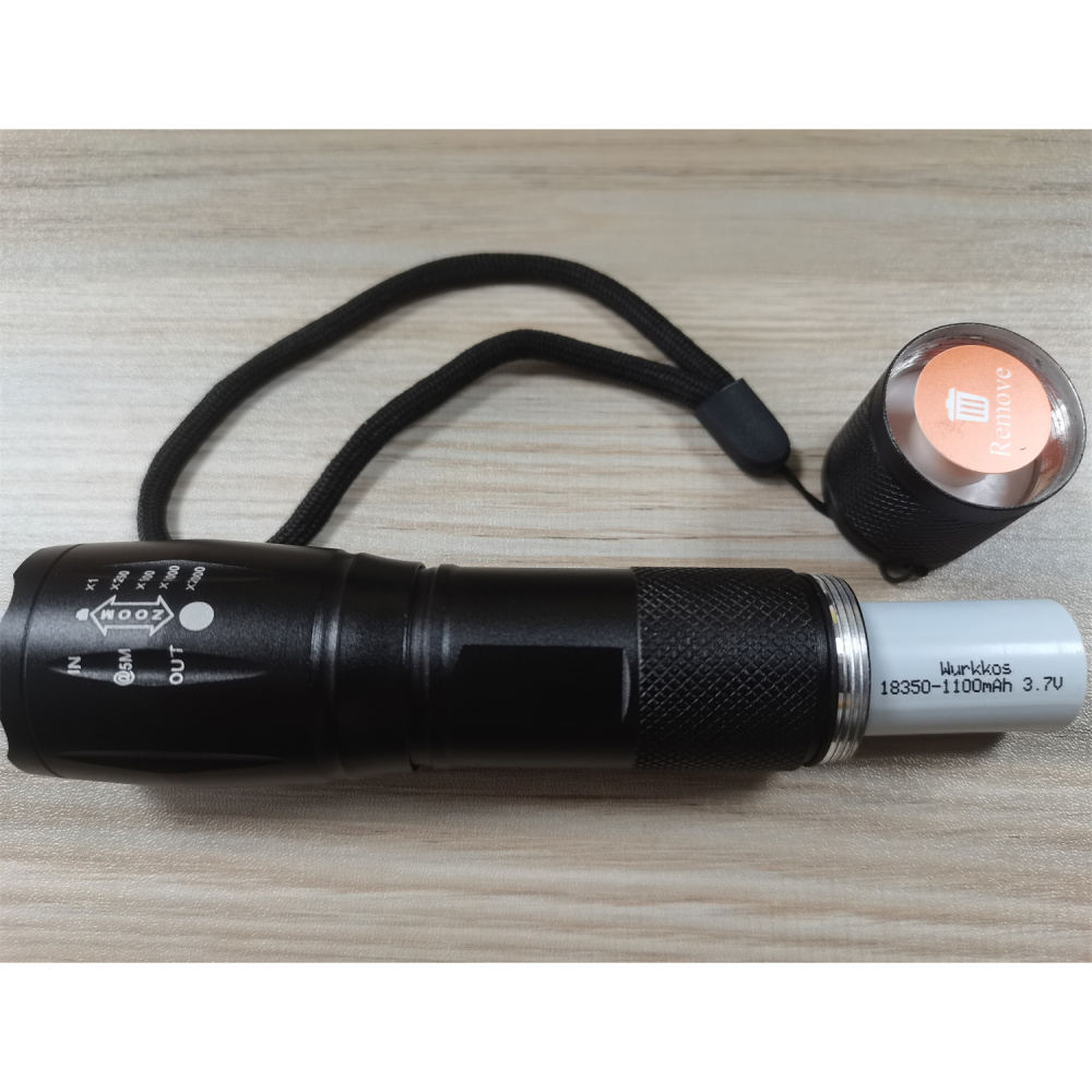 18350 Li-ion Battery 3.7V 1100 Mah  Rechargeable 2pcs/lot