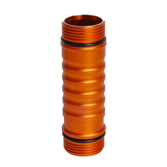 Wurkkos Aluminum Alloy Tube Black/Orange, Suitable For FC11, TS11, HD15, HD15R