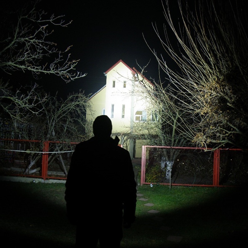 USB C Rechargeable Headlamp 3* XPG3 White LED and 2 * Red LED 18650 Head Light