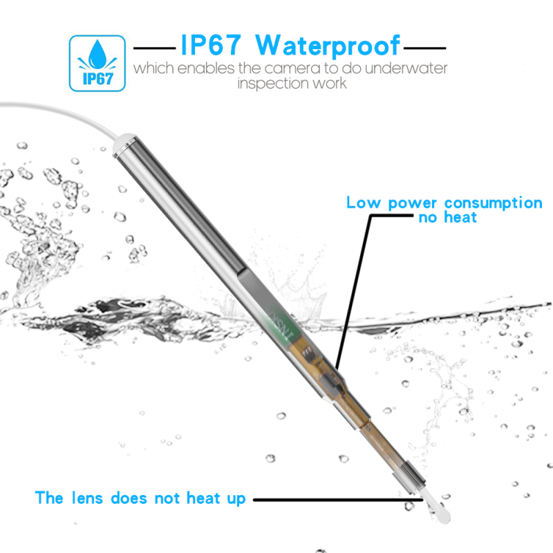 Perfect Camera Earwax Removel Tool, Ultra Clear View, USB, EJ-203