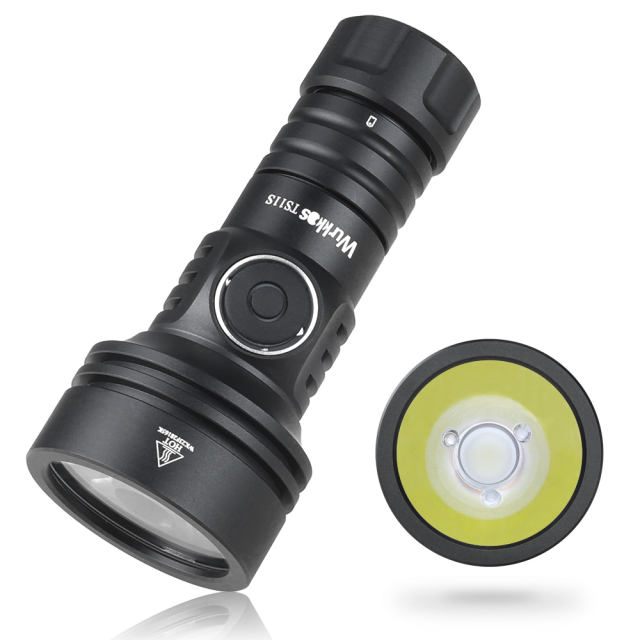 【NEW RELEASE】Wurkkos TS11S Simple UI Mini Flashlight, 2000lm 529 Meters EDC Rechargeable Light USB C, Long range Waterproof IP68