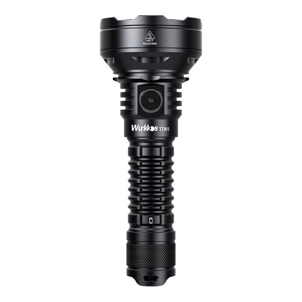 Wurkkos TD01 1039m Long range 21700 Tactical LED Flashlight with USB C Rechargable SFT40