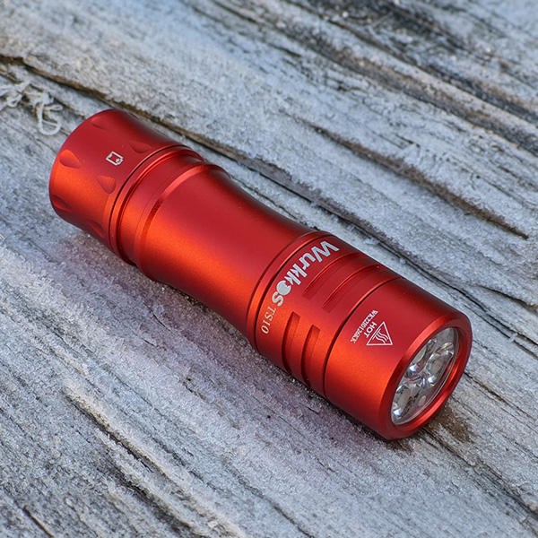 Wurkkos TS10 14500 Powerful Mini  EDC Flashlight with 3* 90 CRI LEDs and 3* Single Color Aux LEDs ,Anduril 2.0,Max 1400lm