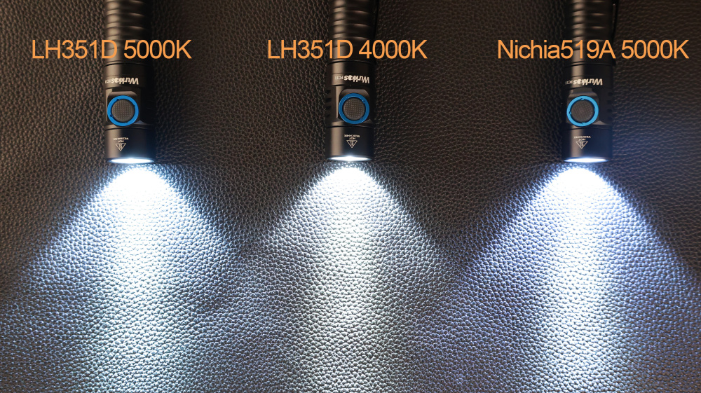 Wurkkos FC11 USB-C Rechargeable 18650 LED Flashlight 1300lm LH351D 90 CRI with Magnetic Tail 2 Groups