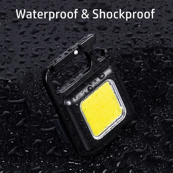 【FREE GIFT】 Keychain Light 500lm Portable & Rechargeable Pocket Light