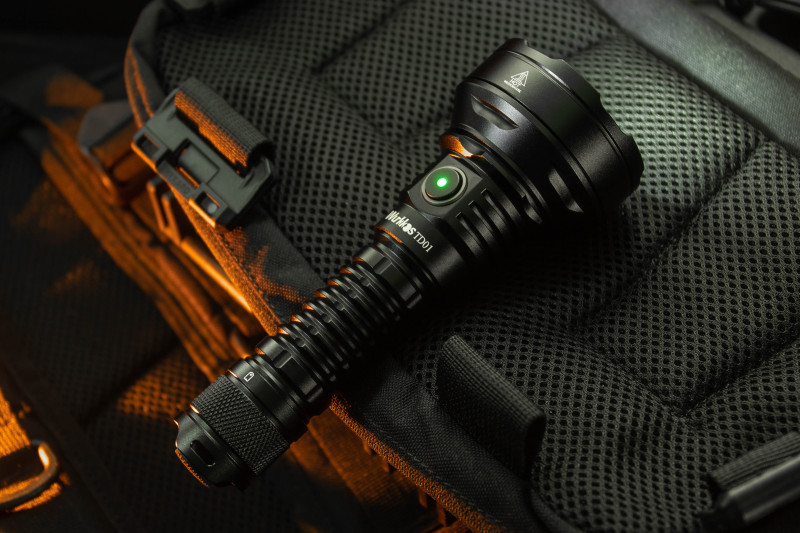 【New Release】Wurkkos TD01 21700 Rechargeable Tactical Flashlight LED USB-C 2200Lm Torch PMMA Lens Throw 1039M IPX8 Waterproof EDC Tail Switch