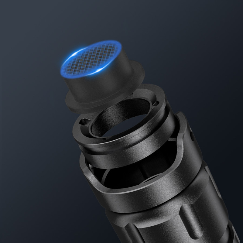 【New Release】Wurkkos TD04 XHP50D HI Rechargeable Flashlight USB-C 3000 lumens Torch IP68 Waterproof EDC Tail Switch,21700 Battery Two Mode Group Tactical