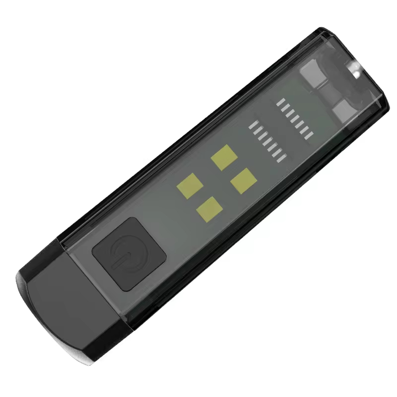 S03 Waterproof Zoom Pocket Small Strong Torch Light Bright Mini Rechargeable Led Cob Tactical Flashlight