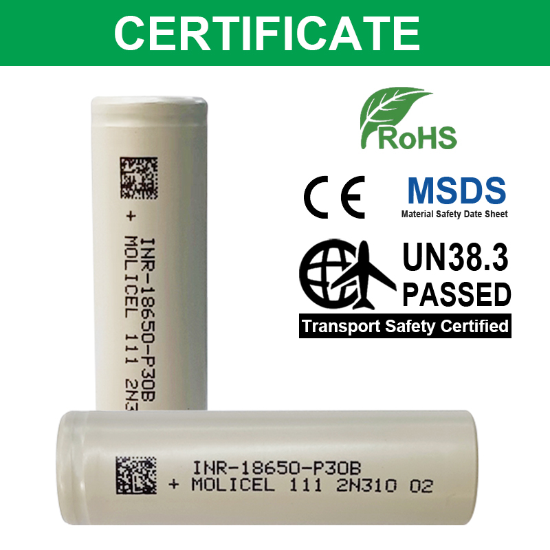 Molicel 18650 Lithium Liion Battery Molicel P28A/P30B