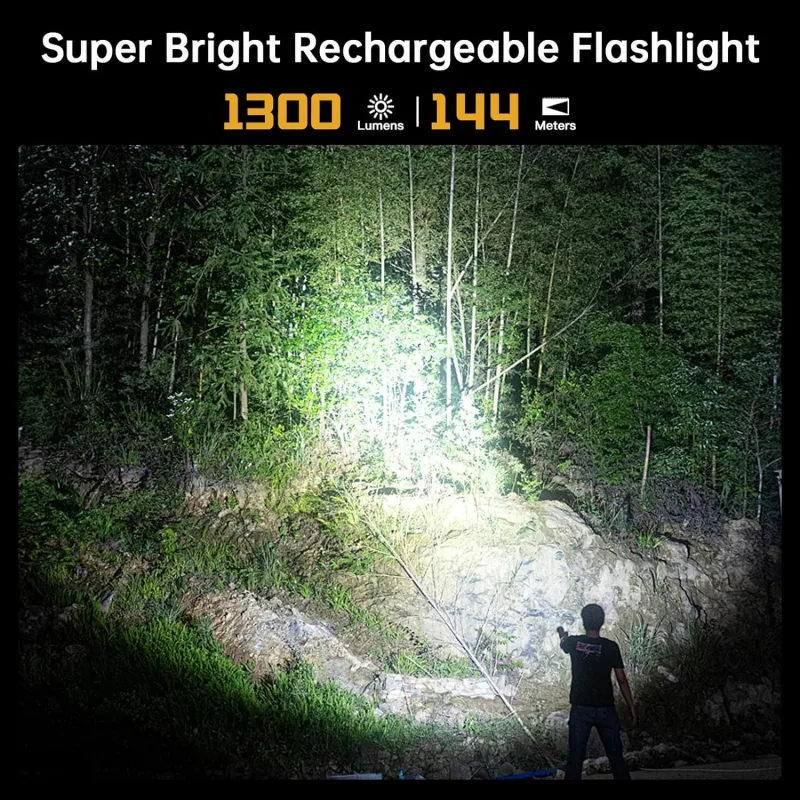 【New Release】Wurkkos FC11C/FC11 Nichia 519A Flashlight, Buck Circuit 18650 LED with Magnetic Tail USB C Rechargeable Torch