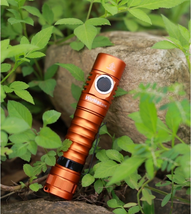 Wurkkos FC11C Nichia 519A Buck Circuit Flashlight, Max output 1200Lumens 18650 LED with Magnetic Tail USB C Rechargeable Torch