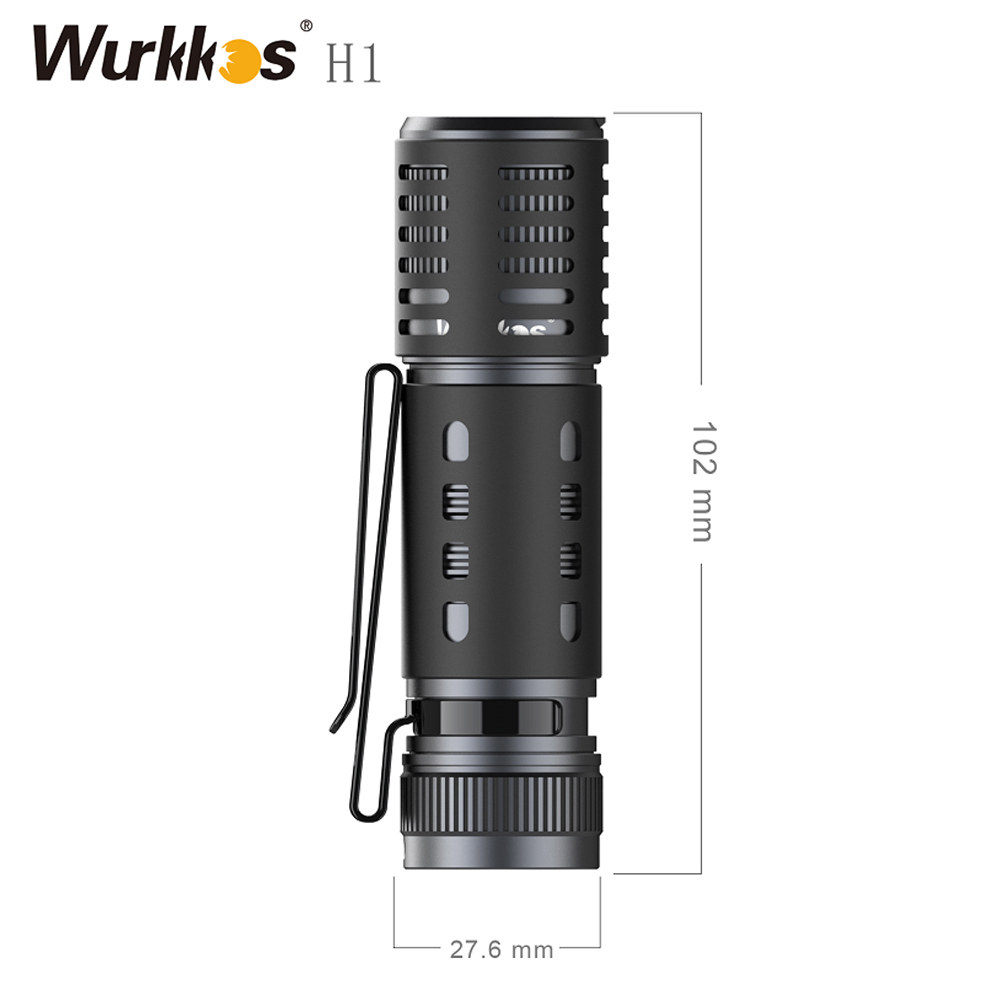 【New Release】Wurkkos H1 Charging and Discharging mini Portable Powerbank
