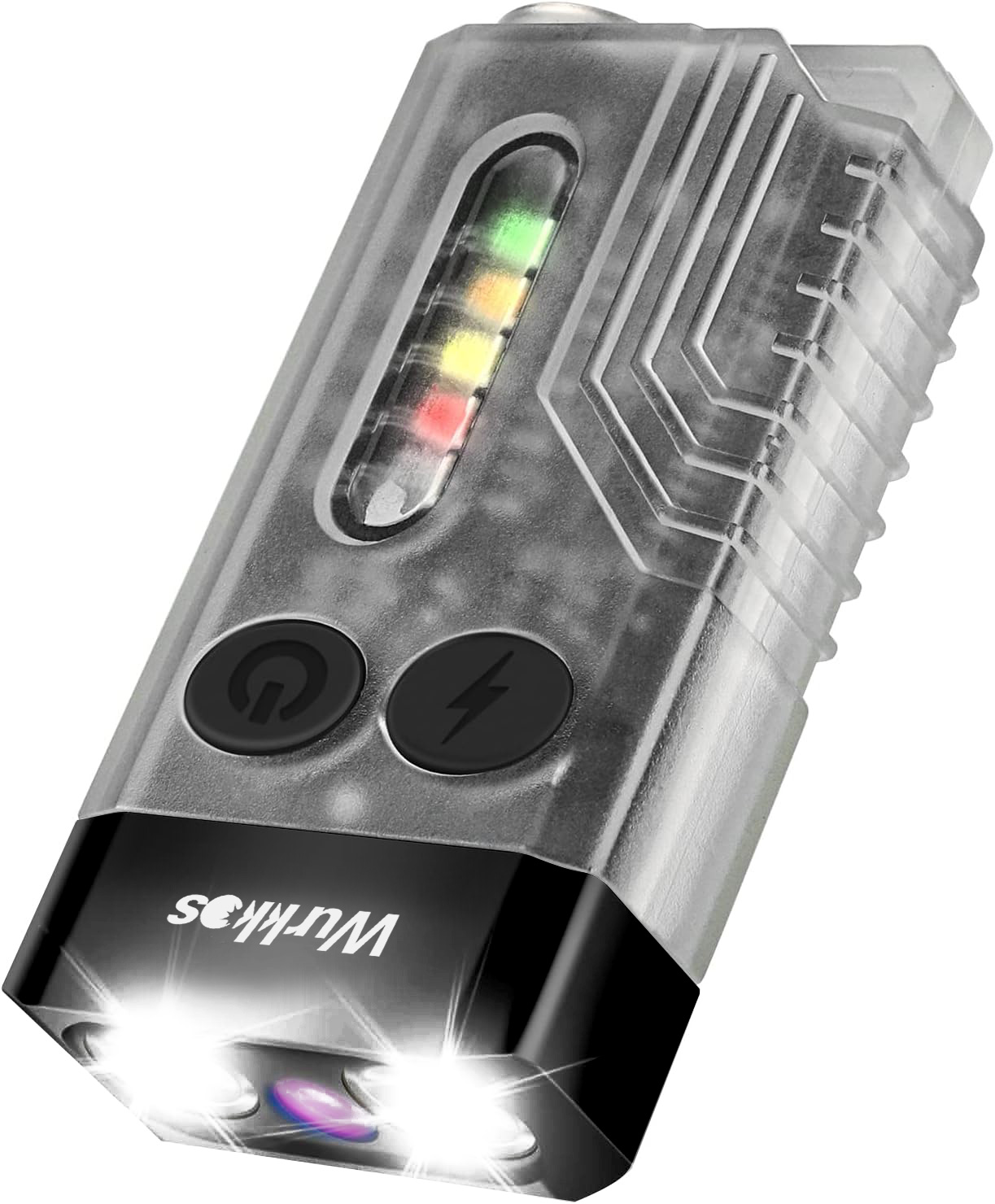 Mini Key Chain Beep 【Free Gift】Wurkkos V10 Mini EDC Torch, 1000LM Super Bright Portable ...