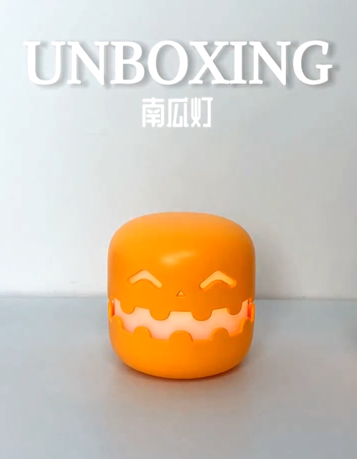 Halloween Pumpkin Lanterns, Warm lights for night＆Fun Toy