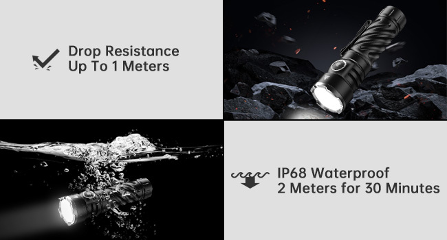 【New Release】Wurkkos TS26S EDC Flashlight, 4*519A Leds with CRI 90+,max output 3100 lumens 191M, waterproof IPX8＆Boost driver