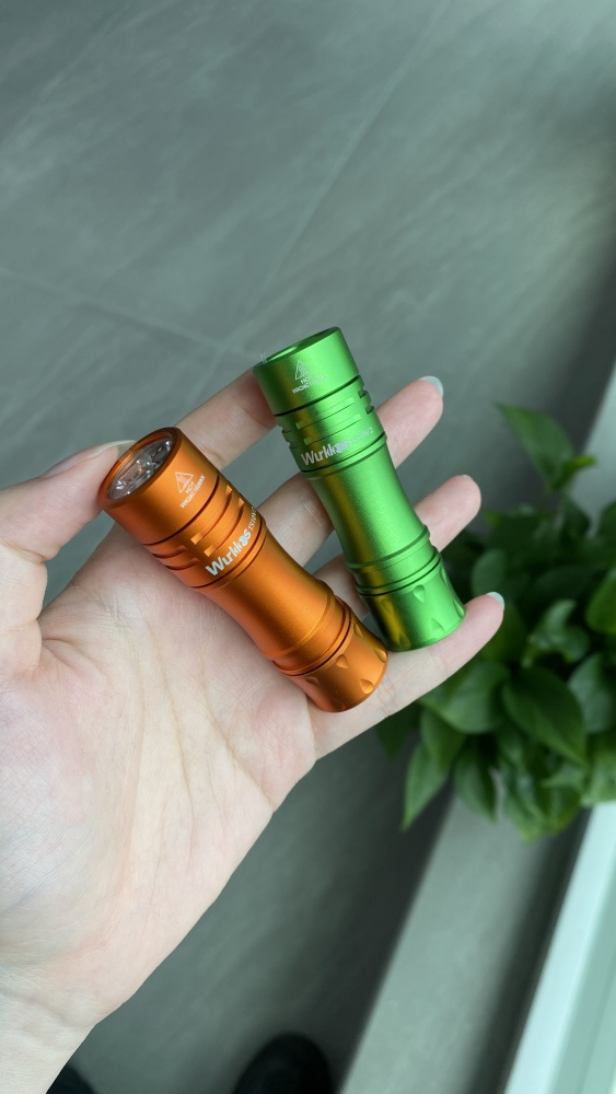 【New Color】Wurkkos TS10 V2 14500 Powerful Mini  EDC Flashlight with 3* 90 CRI LEDs and 3* RGB Aux LEDs ,Anduril 2.0,Max 1400lm