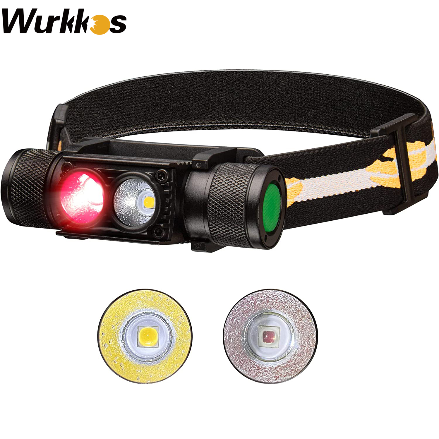 H25LR LED Rechargeable Headlamp with 90 High CRI Bright White Light&660nm Red Torch, USB C charhing &18650 battery H25LR LED Rechargeable Headlamp with 90 High CRI Bright White Light&660nm Red Torch, USB C charhing &18650 battery