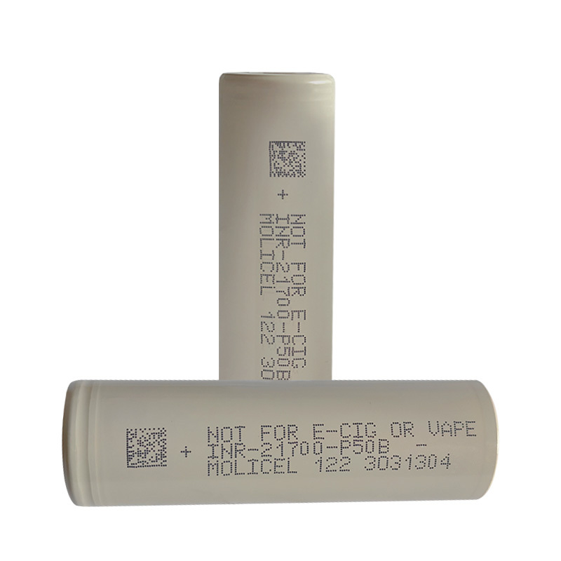 Molicel 21700 Lithium Liion Battery, Molicel P50B, P45B, P42A 21700