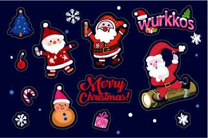 Wurkkos brand stickers 15cm*10cm
