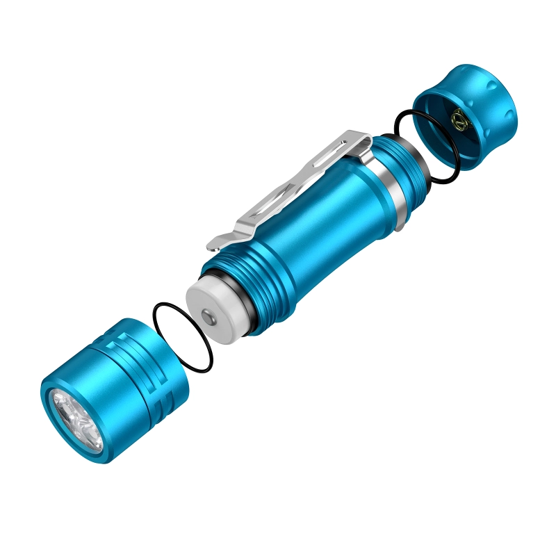 【New Release】TS10 MAX Nichia 519A 5000k＆ anduril 2.0 ,18650 portable flashlight with Maximum output 2500 lumens/157m/E-tail switch