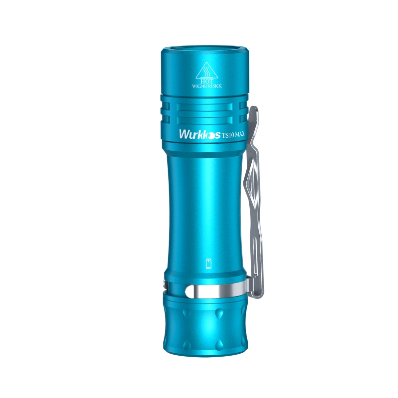 【New Release】TS10 MAX Nichia 519A 5000k＆ anduril 2.0 ,18650 portable flashlight with Maximum output 2500 lumens/157m/E-tail switch
