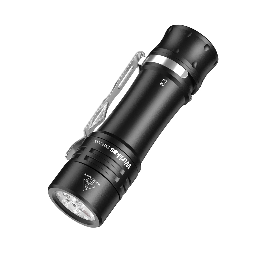 【New Release】TS10 MAX Nichia 519A 5000k＆ anduril 2.0 ,18650 portable flashlight with Maximum output 2500 lumens/157m/E-tail switch