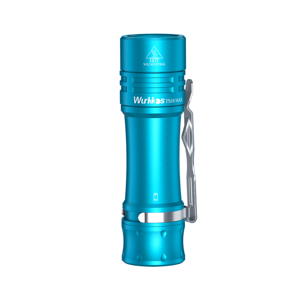 【New Release】TS10 MAX Nichia 519A 5000k＆ anduril 2.0 ,18650 portable flashlight with Maximum output 2500 lumens/157m/E-tail switch