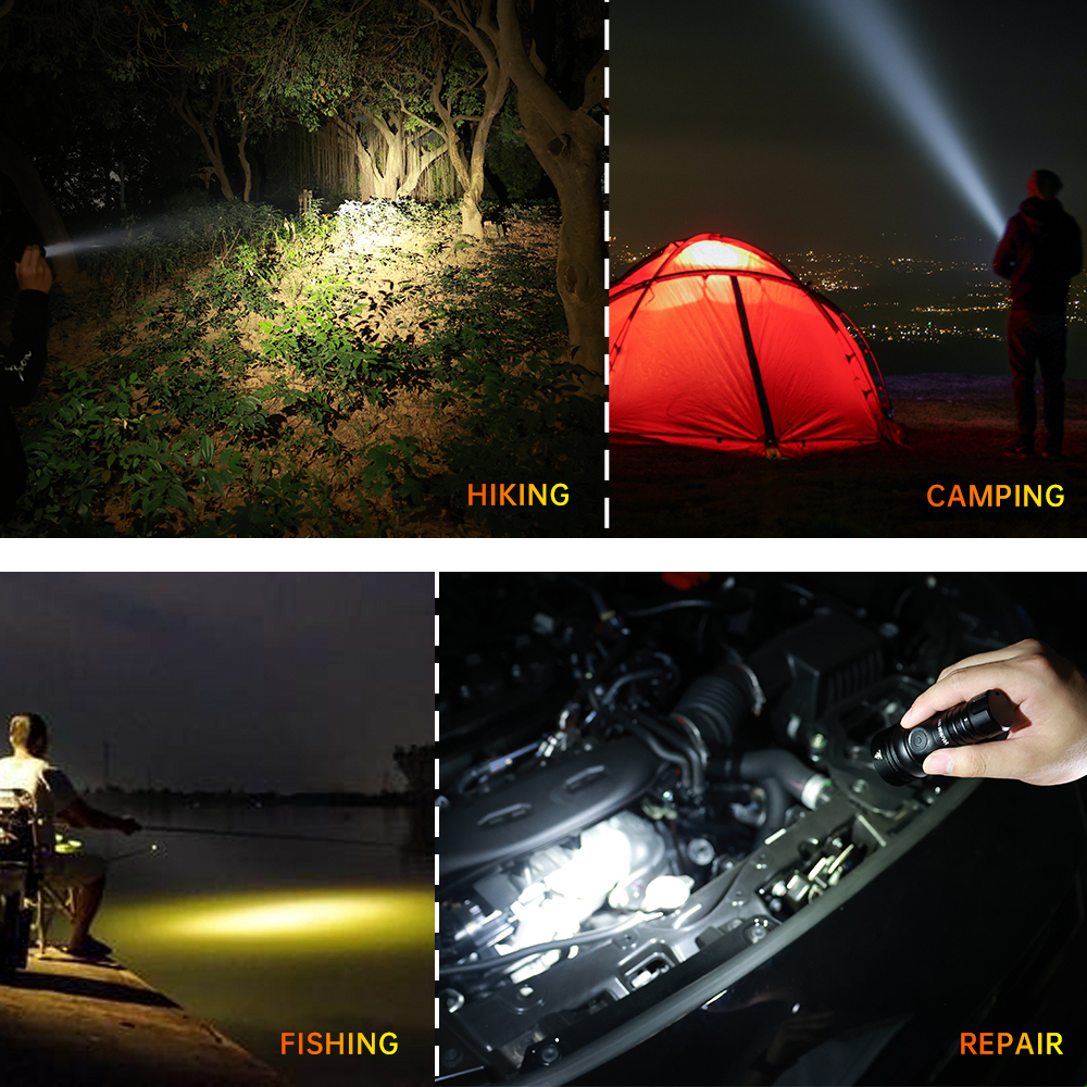 Wurkkos TS11 2000LM Powerful Rechargeable EDC Flashlight SFT40 with RGB Auxiliary And Switch, Anduril 2.0, IP68