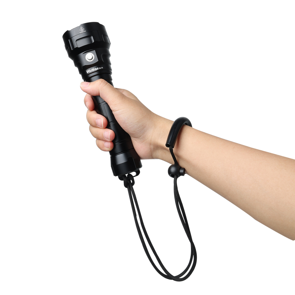Wurkkos DL70 Super Bright 13000lm Dive Light 4*XHP50B 26650 Flashlight 4 Modes