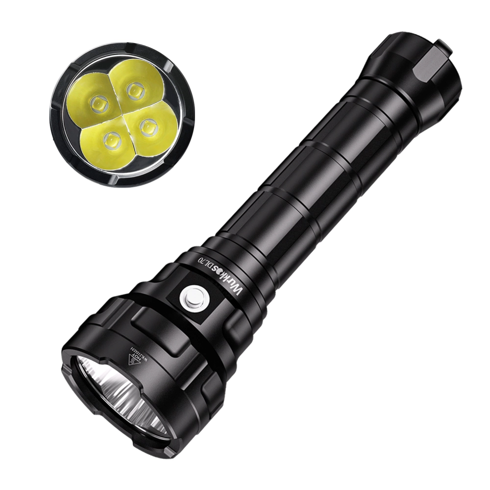 USA Warehouse】Wurkkos DL70 Super Bright 13000lm Dive Light
