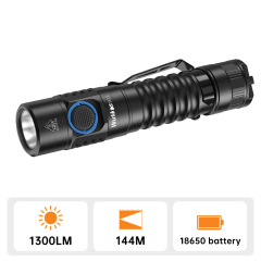 Wurkkos FC11 LH351D 90 CRI 18650 LED Flashlight with Magnetic Tail 2 Groups USB-C Rechargeable