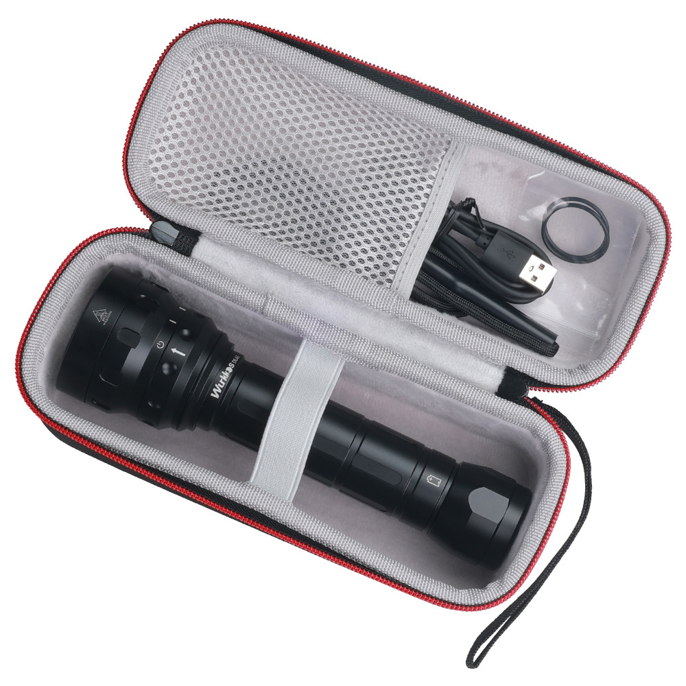 Hard EVA Travel Portable Box Flashlight Storage Bag, Suitable For Wurkkos DL40/DL61/DL06/TS32/TD01 Protective Case