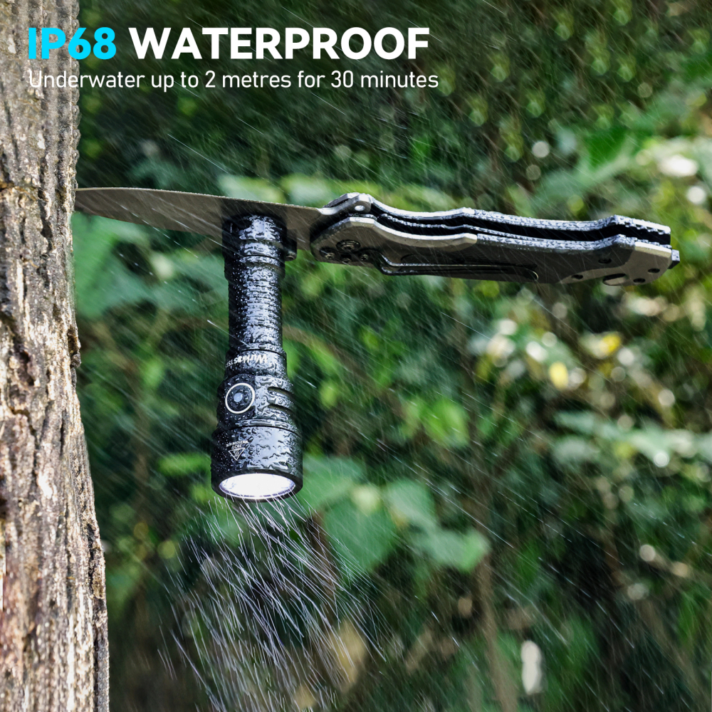 【New Release】Wurkkos TS15 Mini Thrower EDC Flashlight, 900lm, USB-C Rechargeable, 14500 battery, IP68 Waterproof