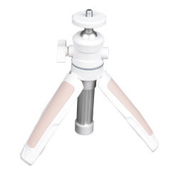 Mini Extendable Desktop Tripod – Handheld Stand with Flexible Ball Head & 1/4-Inch Screw